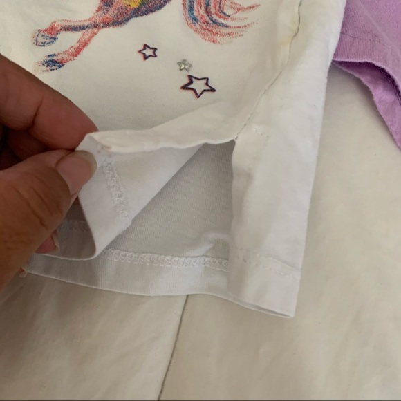 Little Girl’s Unicorn Tee Shirts 7 - Picture 3 of 6